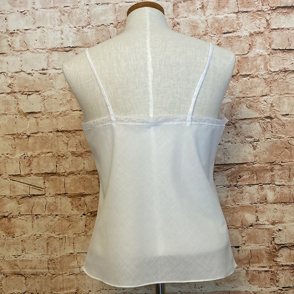 Vintage 60’s Eve Stillman New York White lace camisole - Picture 6 of 7